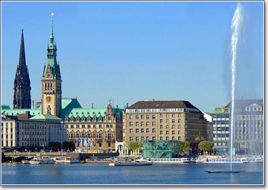 Hamburg Jungfernsteg Image